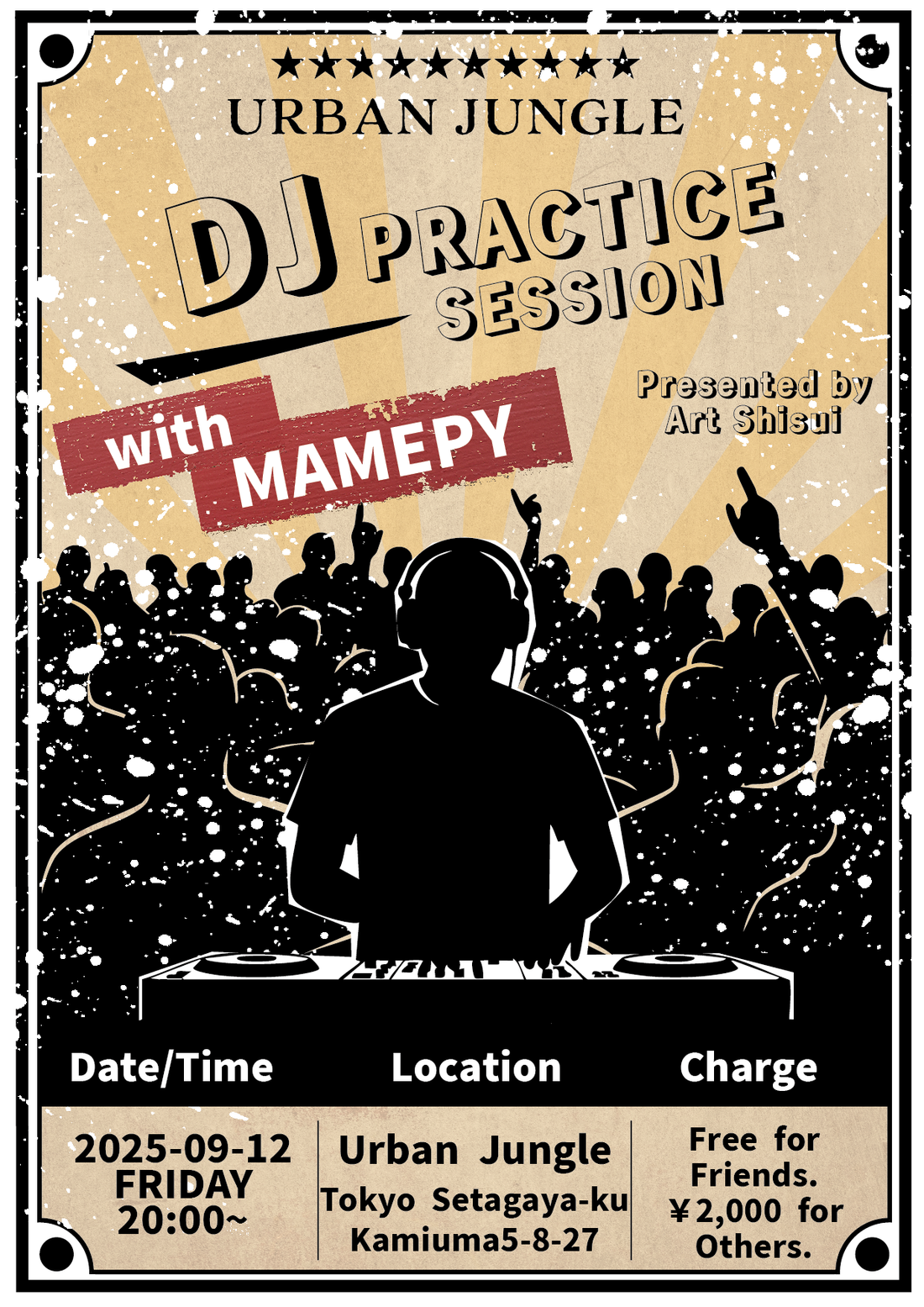 DJ Practice Session in Urban Jungle