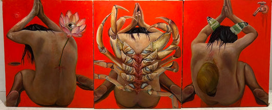 油彩画「祈り」シリーズ